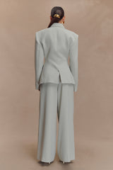 Jameson Cinched Suiting Blazer - Light Sage