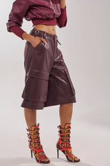 AKIRA GOLD FEVER ORANGE MULTI OMBRE OPEN TOE BOOTIE