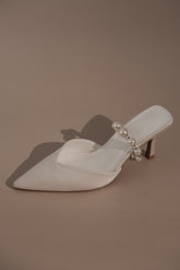 Karla Pearl Mule - Ivory