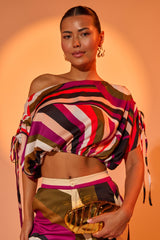 CRAZY IN LOVE OFF THE SHOULDER BLOUSE