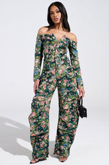 COOLEST IN THE ROOM TAPESTRY JUMPSUIT