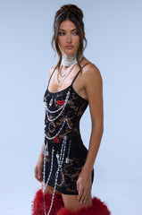 FEELING CRAZY SEAMLESS JUNK MINI DRESS