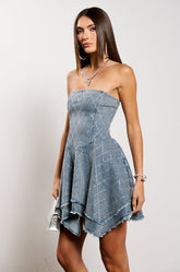 GIVE ME ALL THE DIAMONDS MINI DRESS