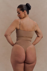 Saria High Waist Shapewear Briefs - Latte