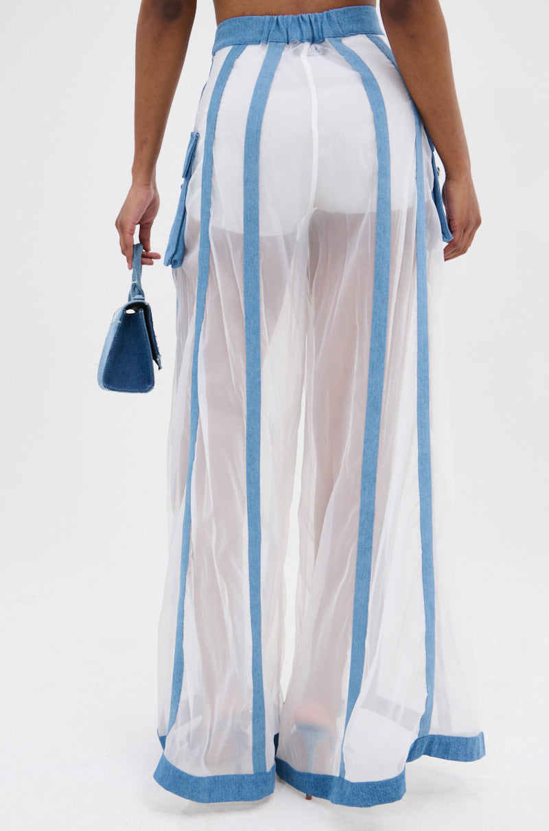 CELINE WIDE LEG TROUSER