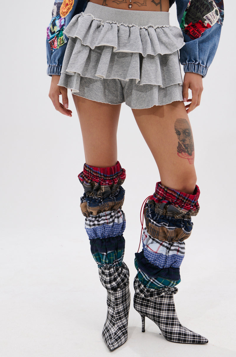 ON THE MOVE RUFFLE SKORT