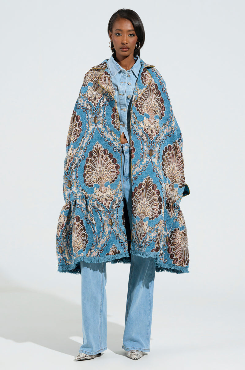 KENSINGTON TAPESTRY TRENCH