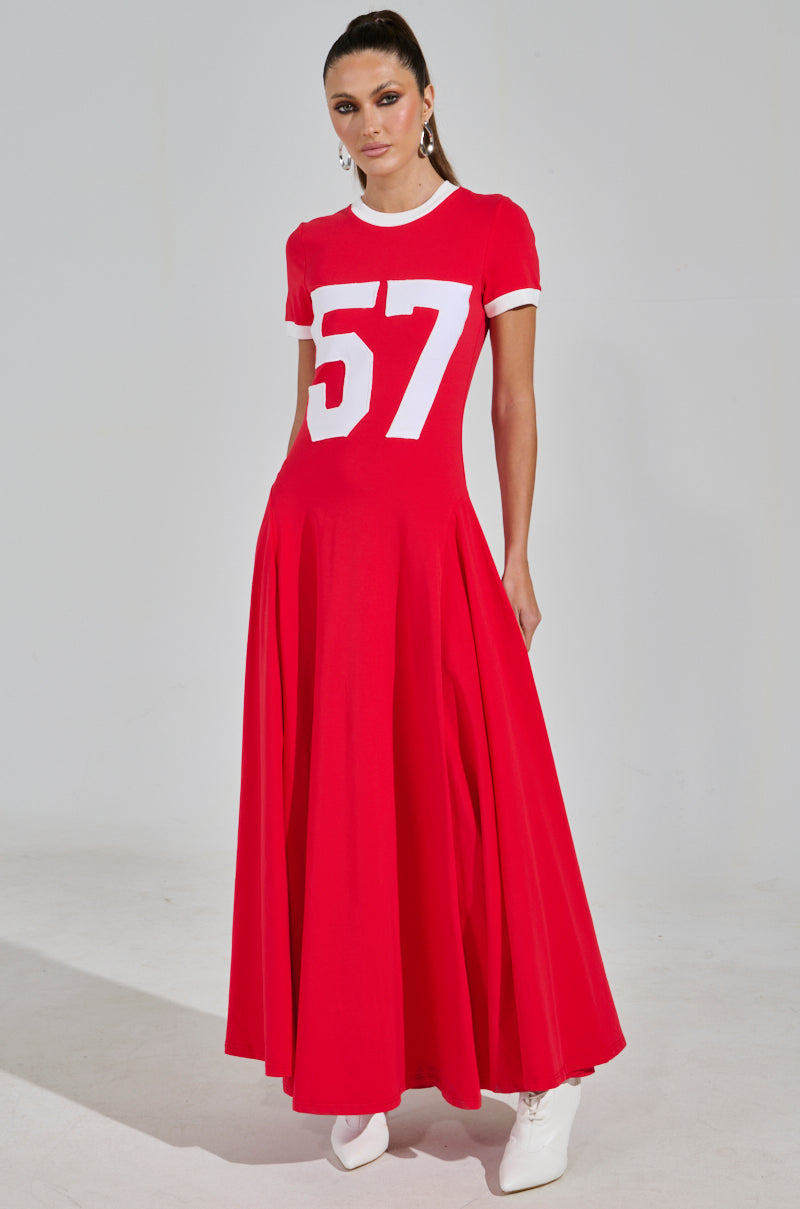 COOLEST IN THE ROOM JERSEY MAXI DRESS