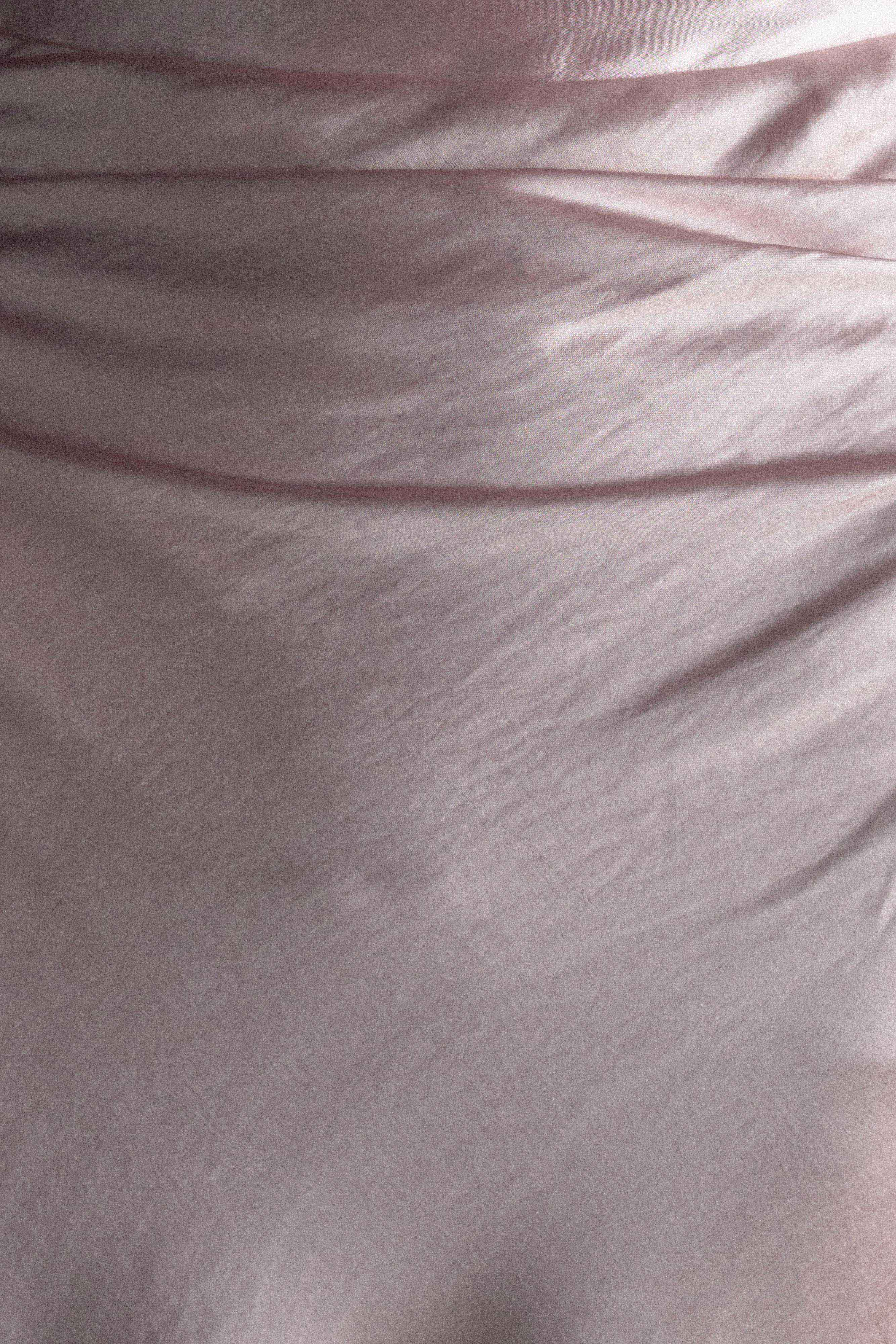 Cedar Strapless Satin Maxi Dress - Soft Pink