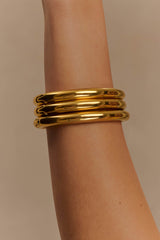 Leilani Bangle Set - Gold