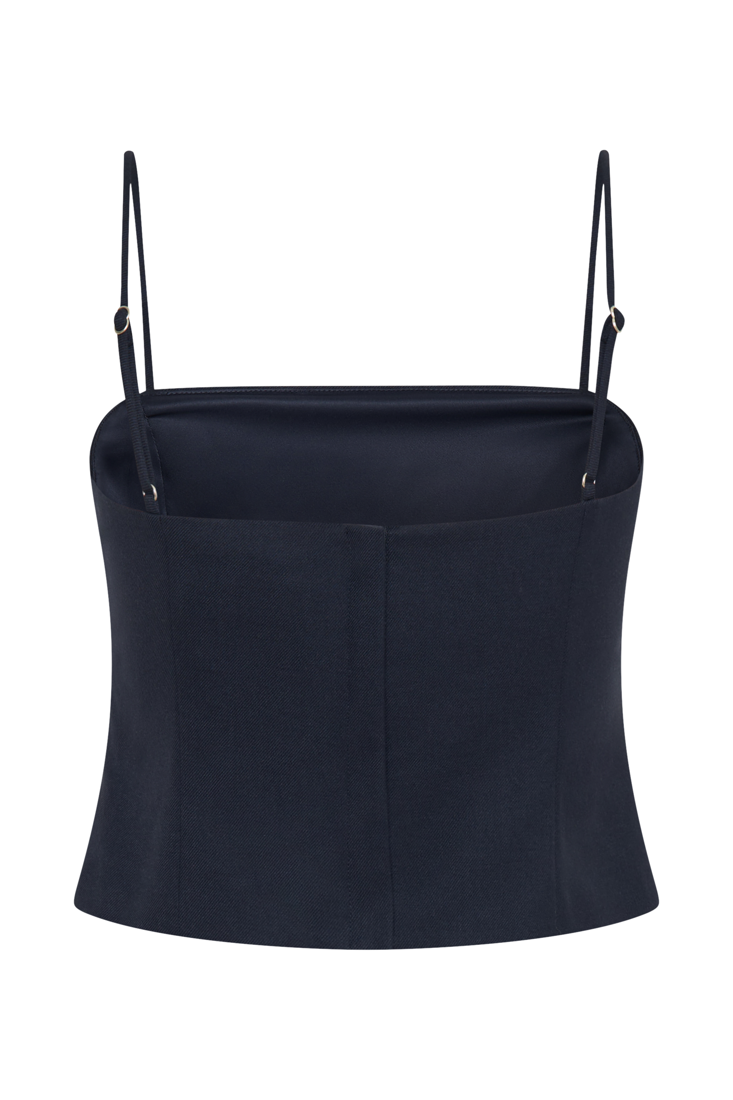 Aberley Crop Top - Dark Navy