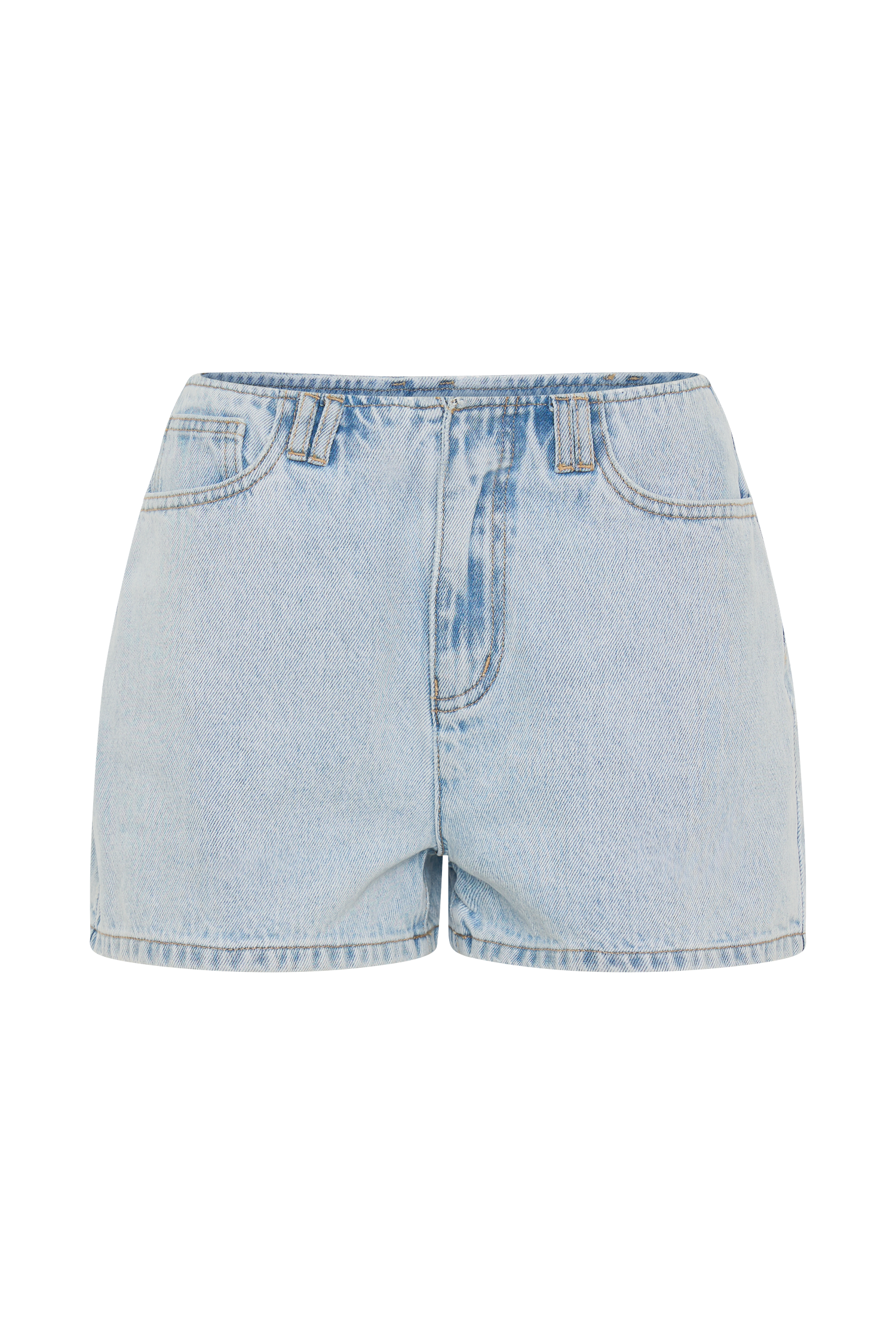 Tobias Denim Shorts - Light Blue