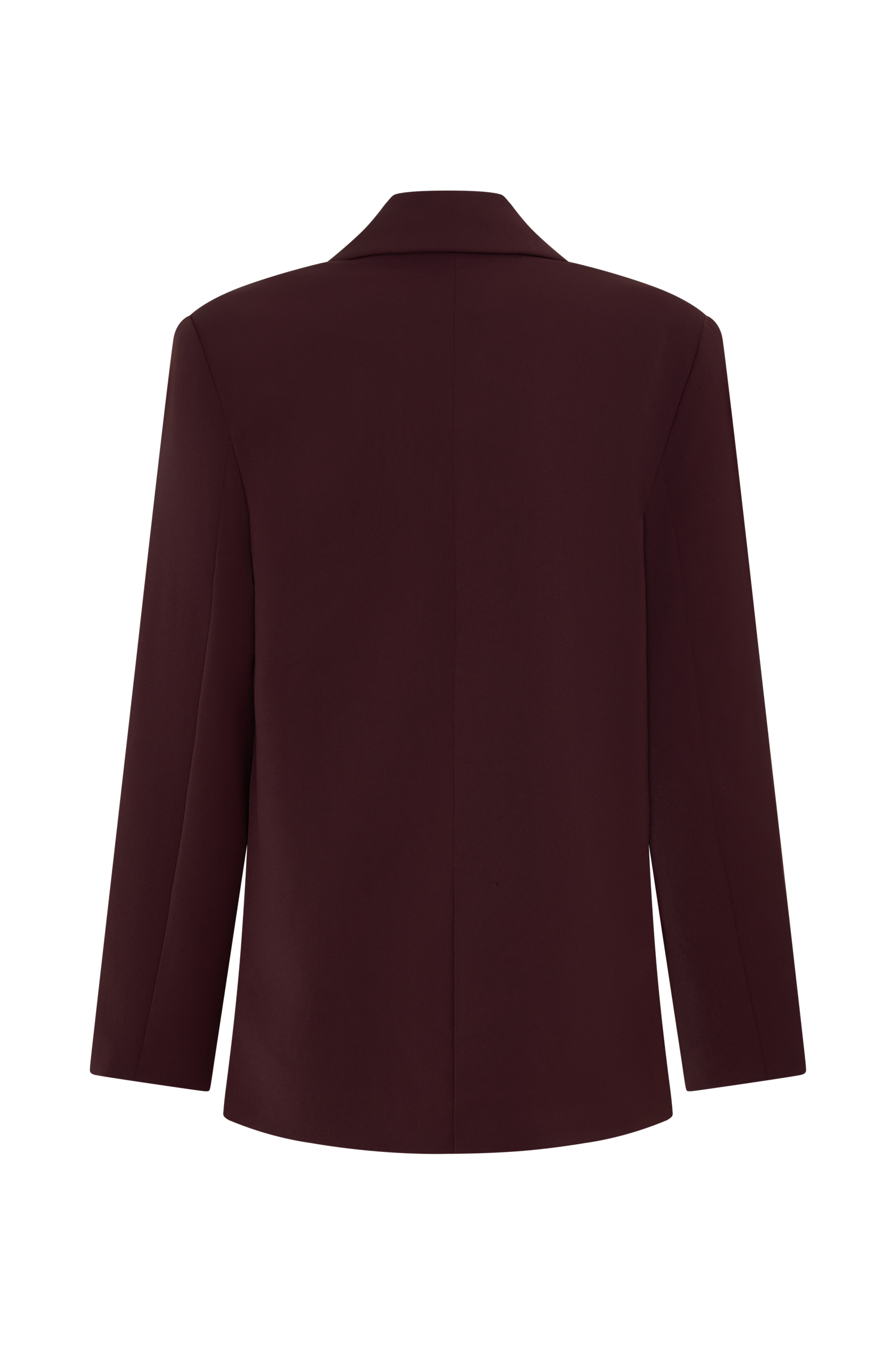 Mateo Oversized Blazer - Mahogany