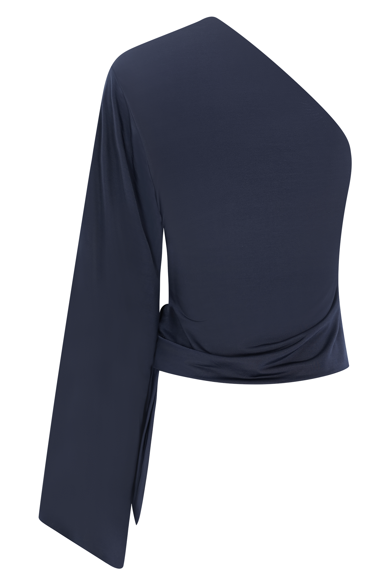 Vivica Slinky One Shoulder Top - Midnight Navy