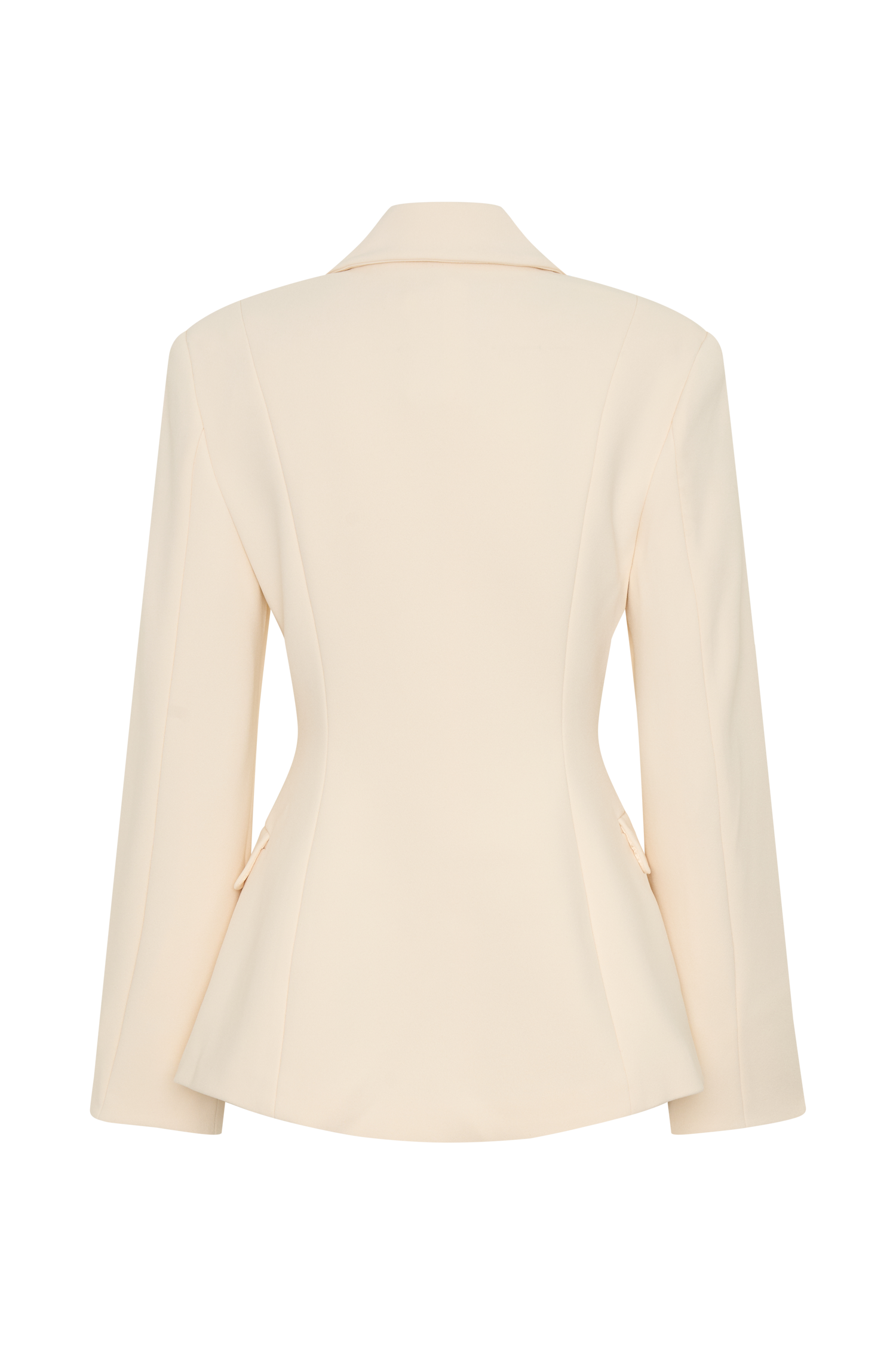 Wesley Structured Blazer - Buttercream