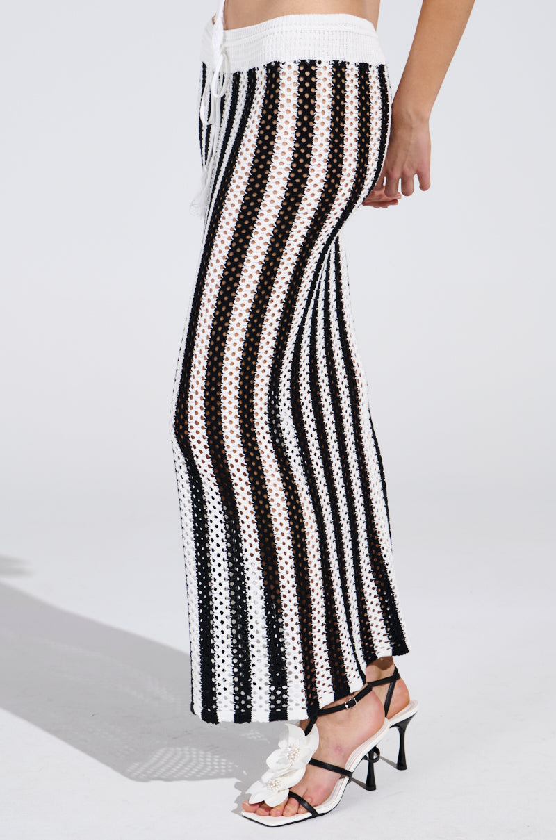 SUNNY DAYS CROCHET MAXI SKIRT