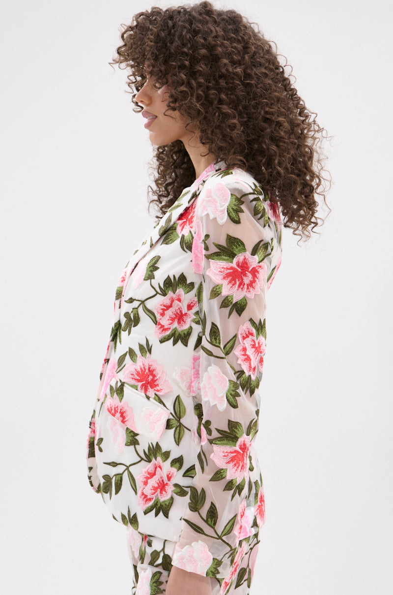 BLOSSOM LACE BLAZER