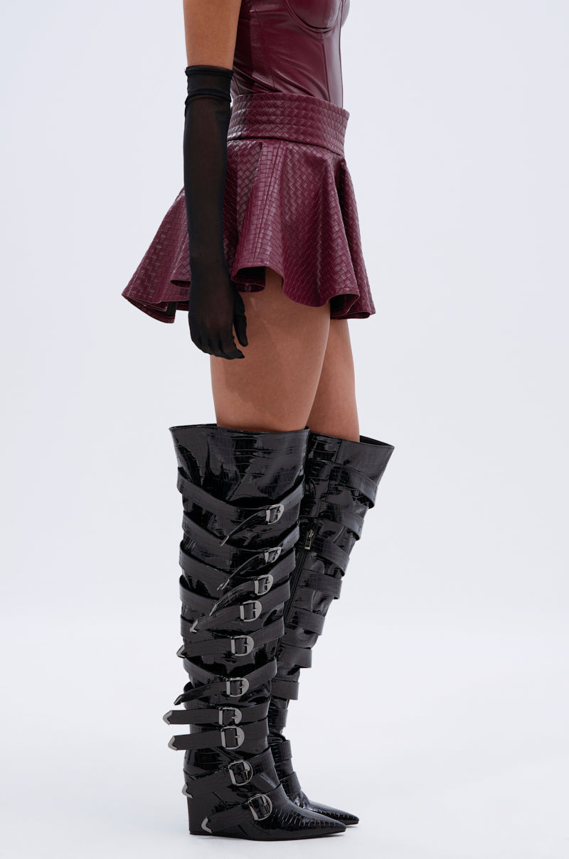 TOO GOOD FOR YOU MINI SKIRT