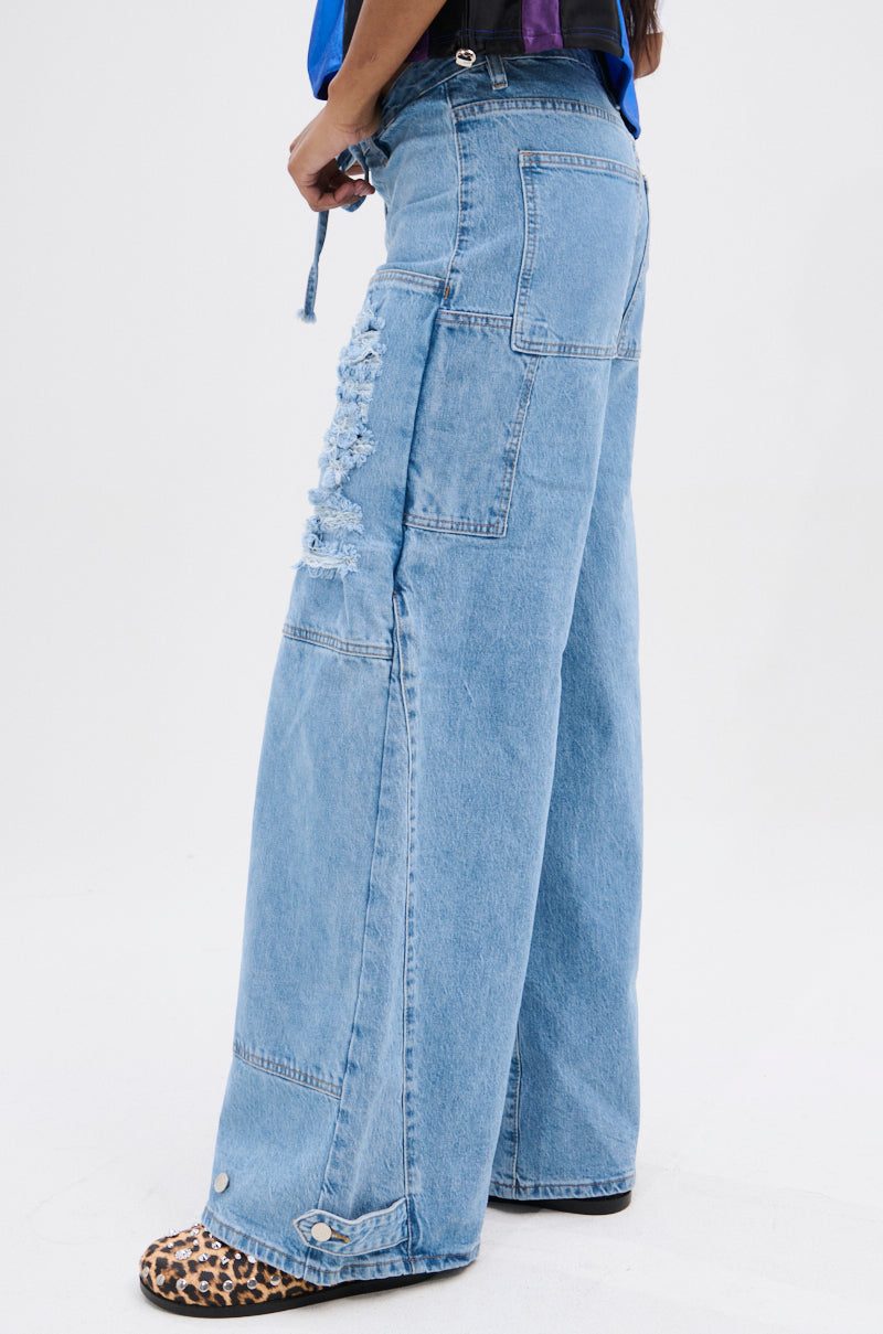 DOWN FOR WHATEVER RELAXED DENIM