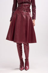 FEELING THE ENERGY MIDI SKIRT