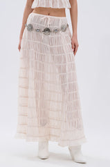 JUST KEEP GOIN MAXI SKIRT