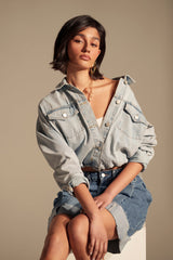 IGGY ADJUSTABLE DENIM JACKET
