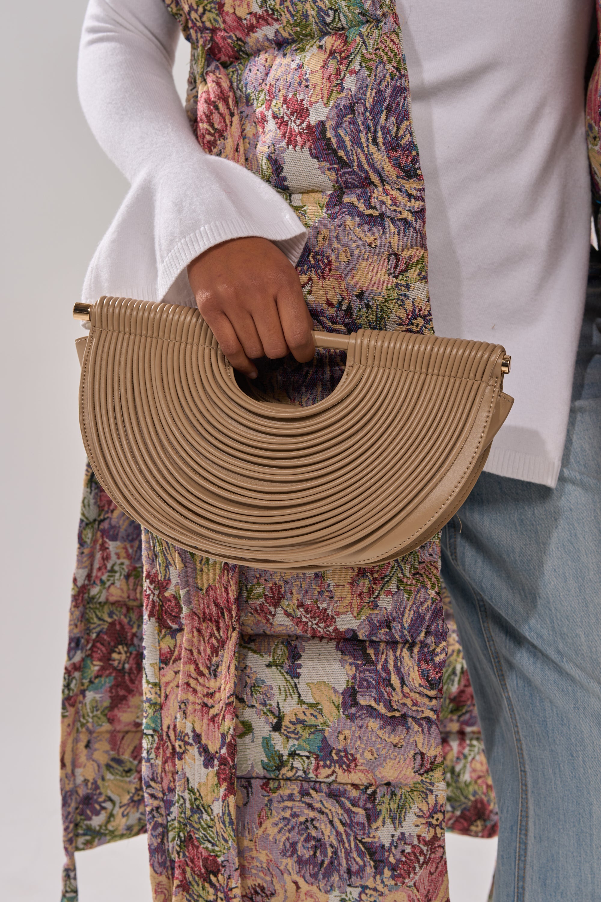 CRESCENT CARRY-ALL PURSE
