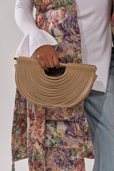 CRESCENT CARRY-ALL PURSE