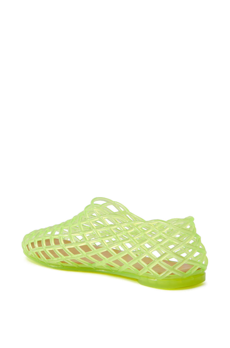 AKIRA LINUS NEON YELLOW FLAT
