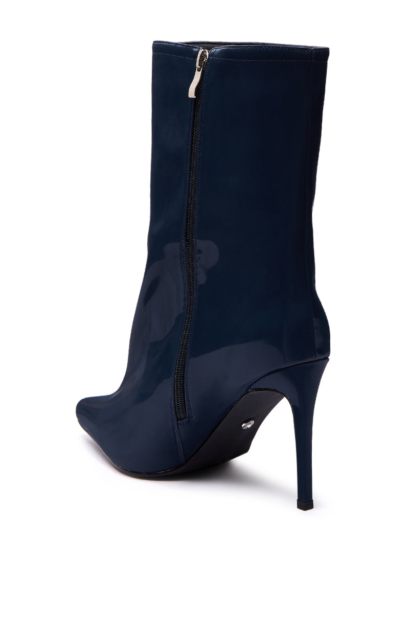 AZALEA WANG QUINNTA NAVY BOOTIE