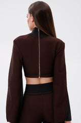 MAZIE MOCK NECK SWEATER