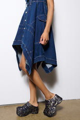 AZALEA WANG TEATREE BLACK CLOG