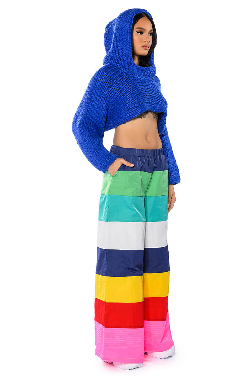 ALL EYES ON ME WIDE LEGGED PANTS