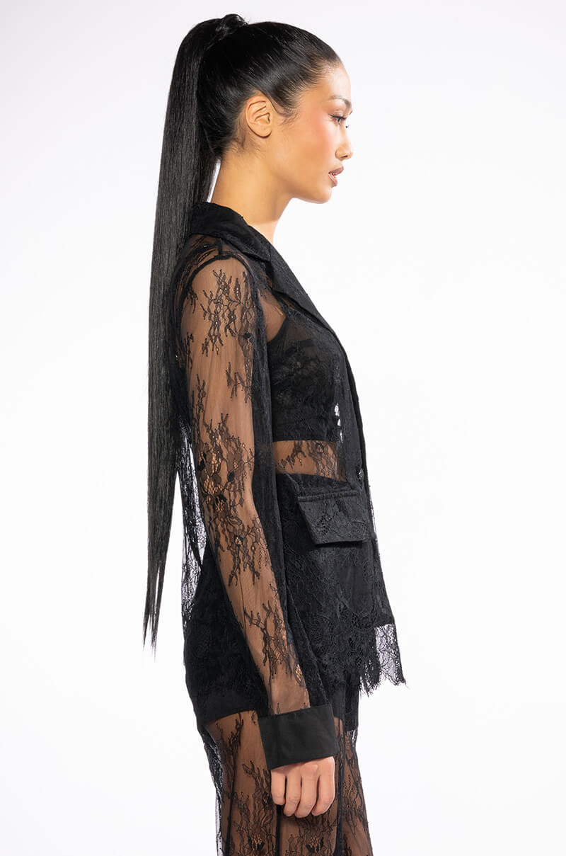ALL OVER LACE BLAZER
