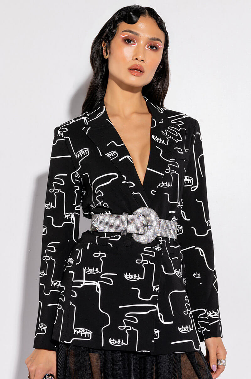 ALL THE FACES BLAZER