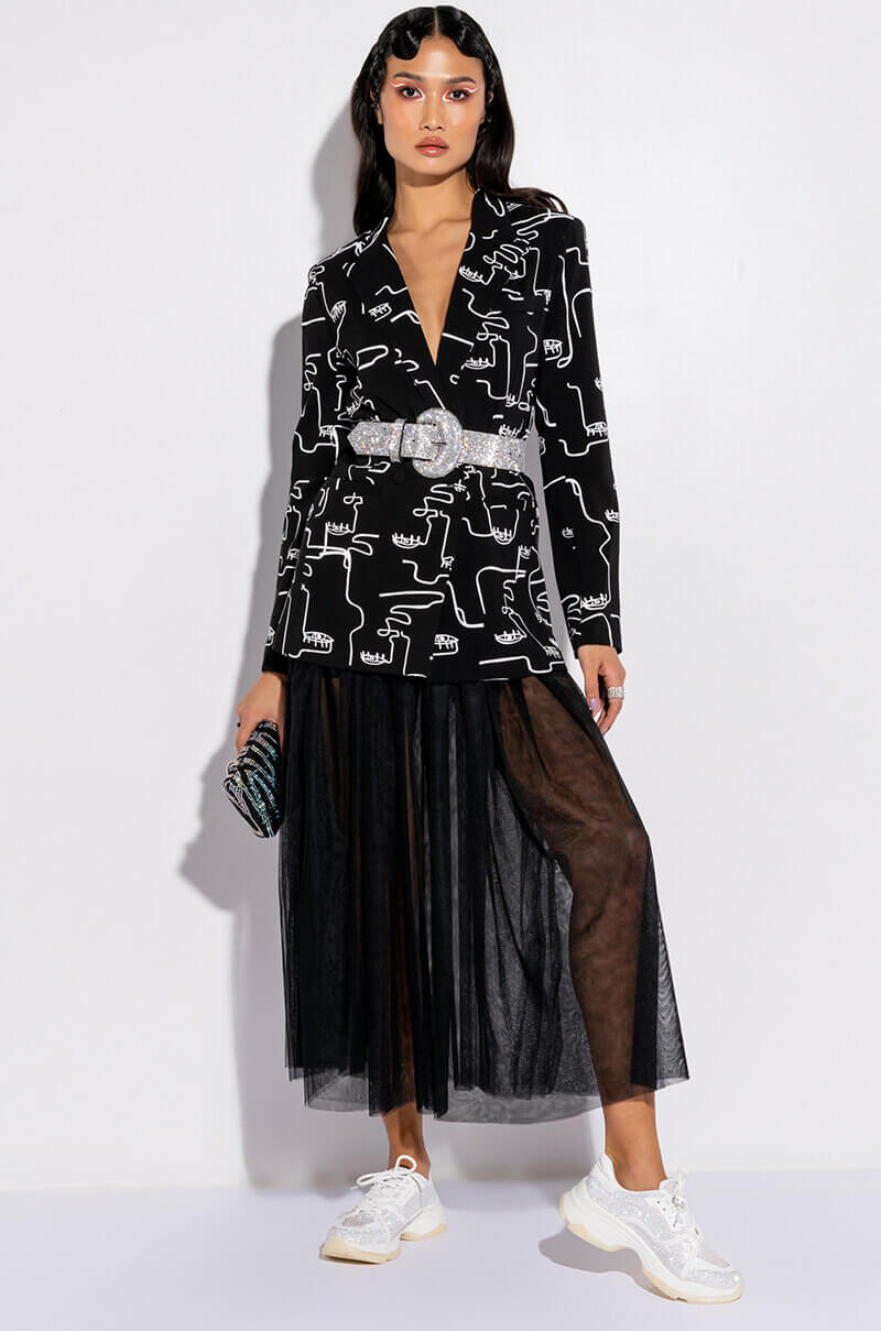 ALL THE FACES BLAZER