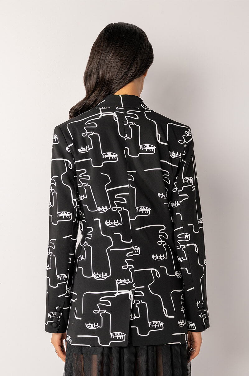 ALL THE FACES BLAZER