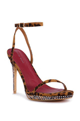 AZALEA WANG LETHA LEOPARD SANDAL
