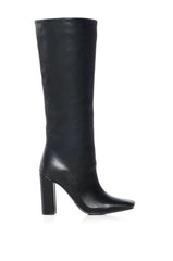 AZALEA WANG MAGNETIZED CHUNKY BOOT IN BLACK