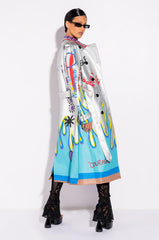 AZALEA WANG PHOENIX RISING MOTO PATCH JACKET