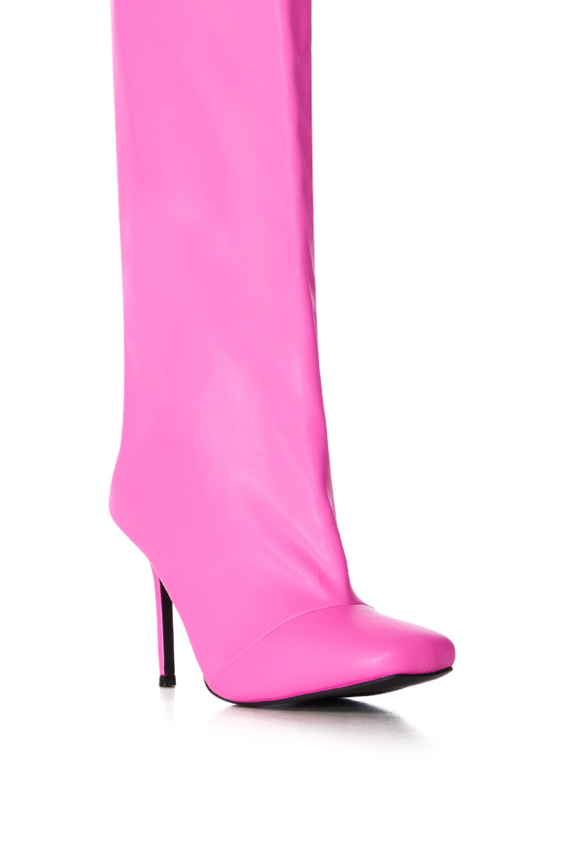 AZALEA WANG REBELITE PINK BOOT