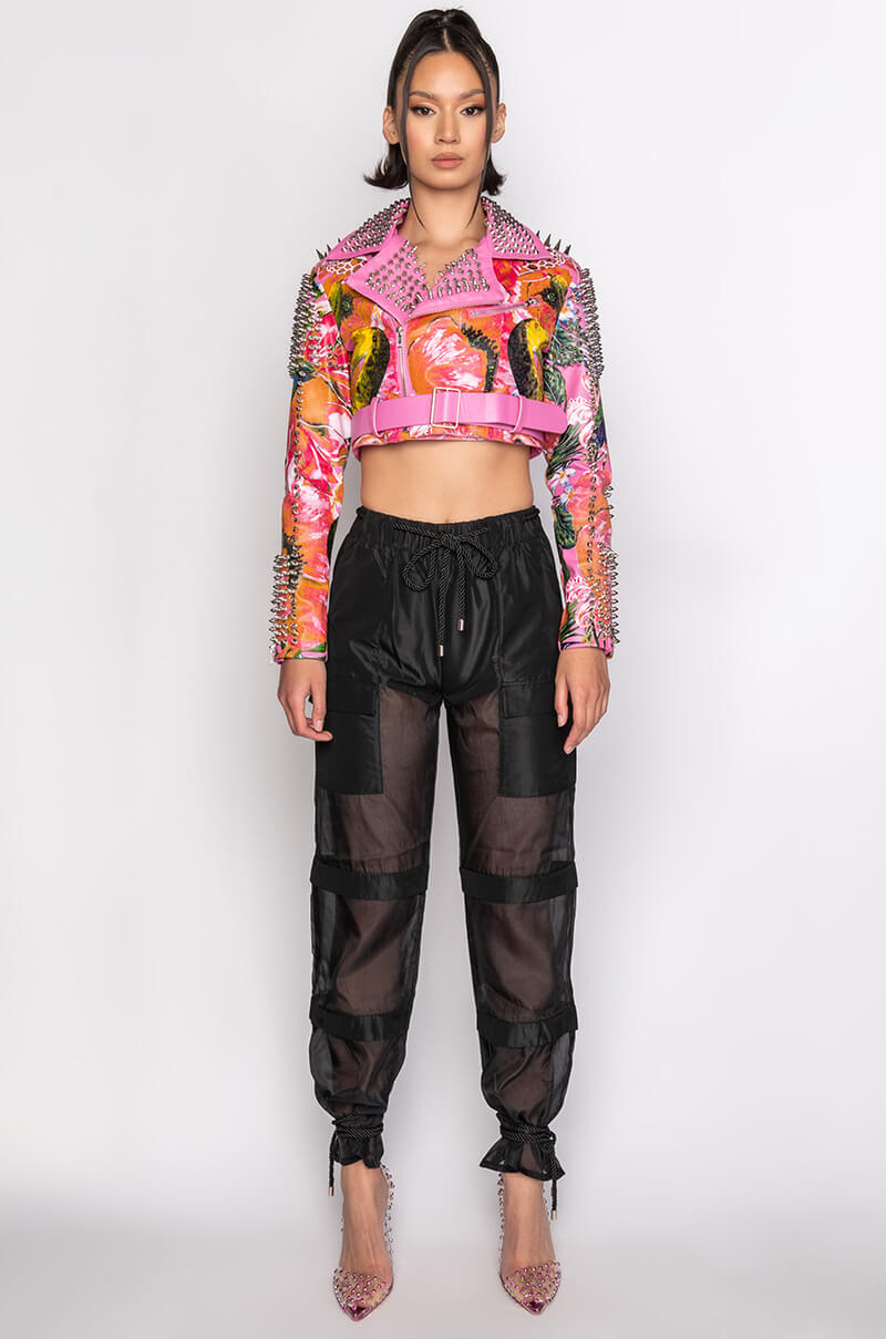 SPRING FEVER FLORAL MOTO JACKET