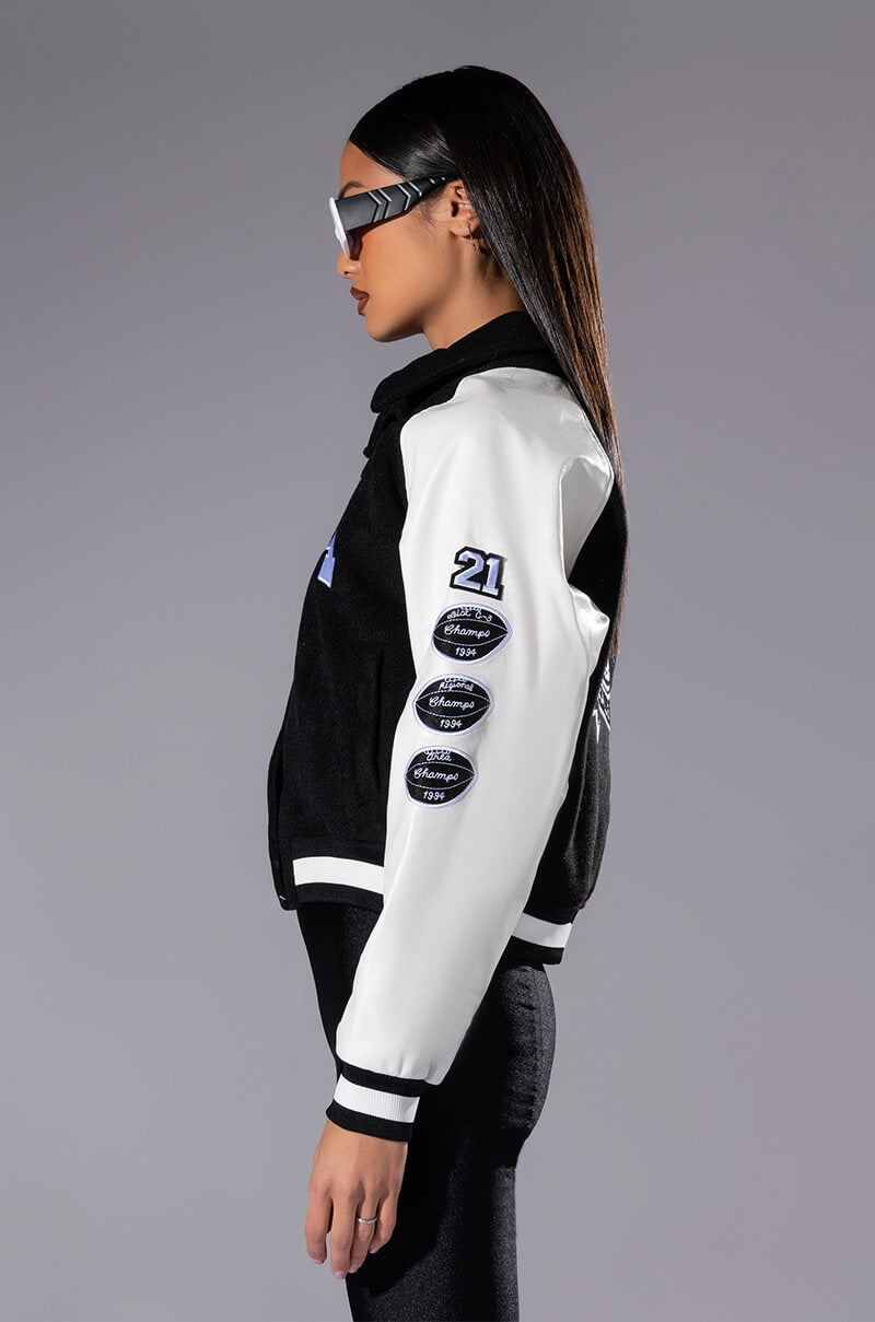 AZALEA WANG STATE CHAMPS VARSITY BOMBER