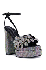 AZALEA WANG TEILLE BLACK SANDAL