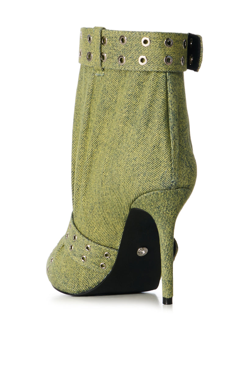 AZALEA WANG THISTLE GREEN BOOTIE