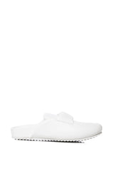AZALEA WANG THORTON LOAFER SLIDE IN WHITE