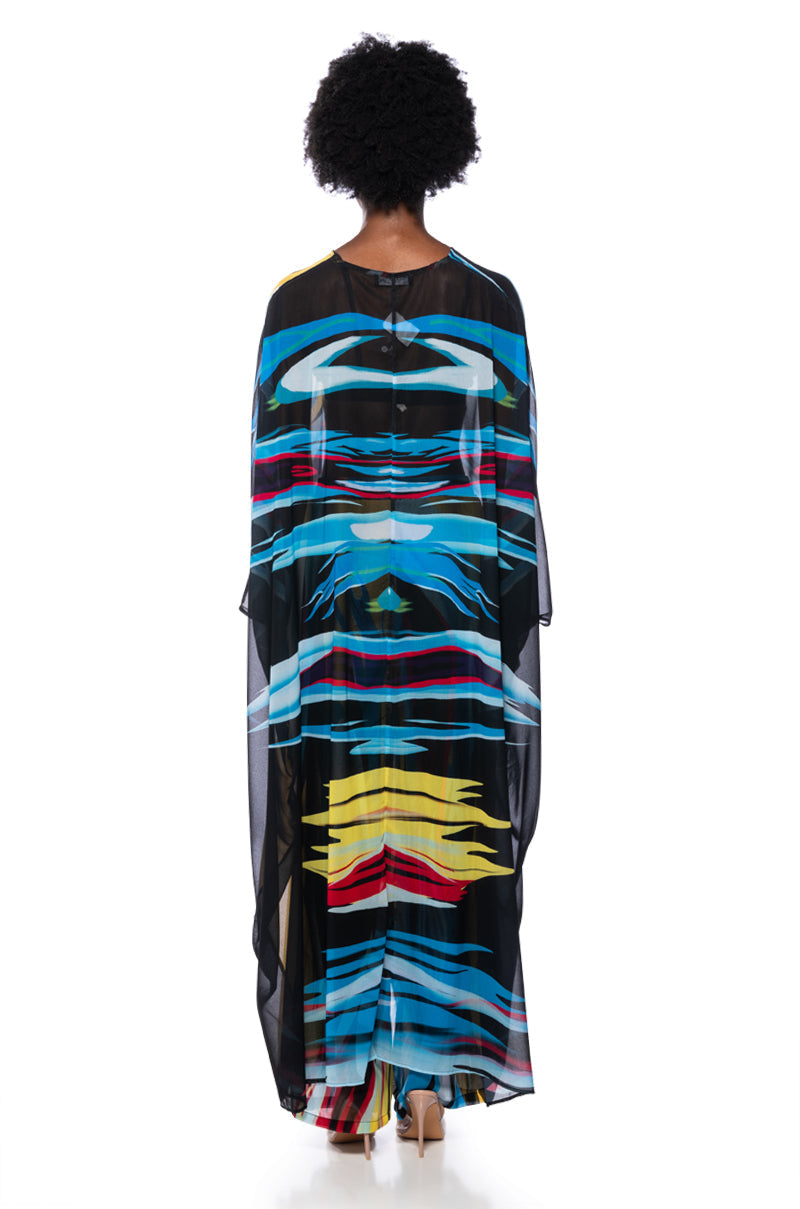 BAHAMA MAMA LONG SLEEVE TUNIC TOP