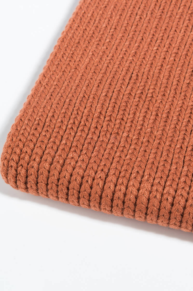 BAILEE KNIT MATCHING INFINITY SCARF HAZELNUT
