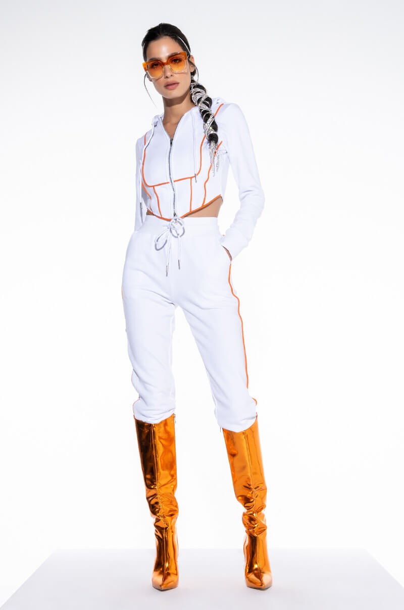 BATTER UP CONTRAST TRIM JOGGER