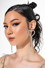 BE MY BABY HEART DANGLE EARRINGS